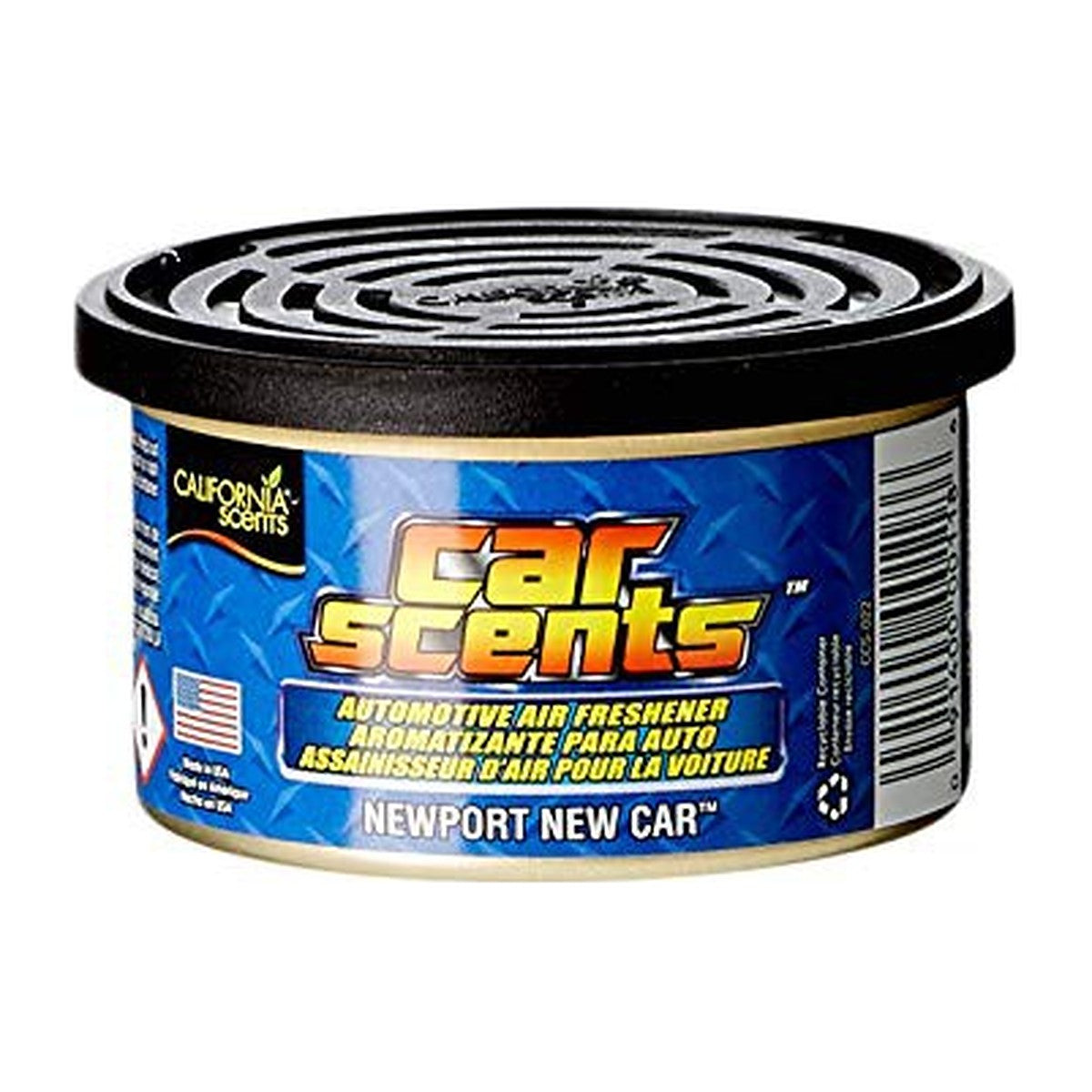 Ambientador California Scents New Car, cheiro a carro novo, em lata